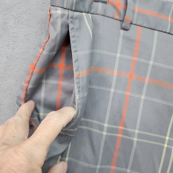 Walter Hagen Golf Shorts Mens SZ 34 34x9 Gray Flat Front Pockets Athletic Dad - Picture 5 of 11